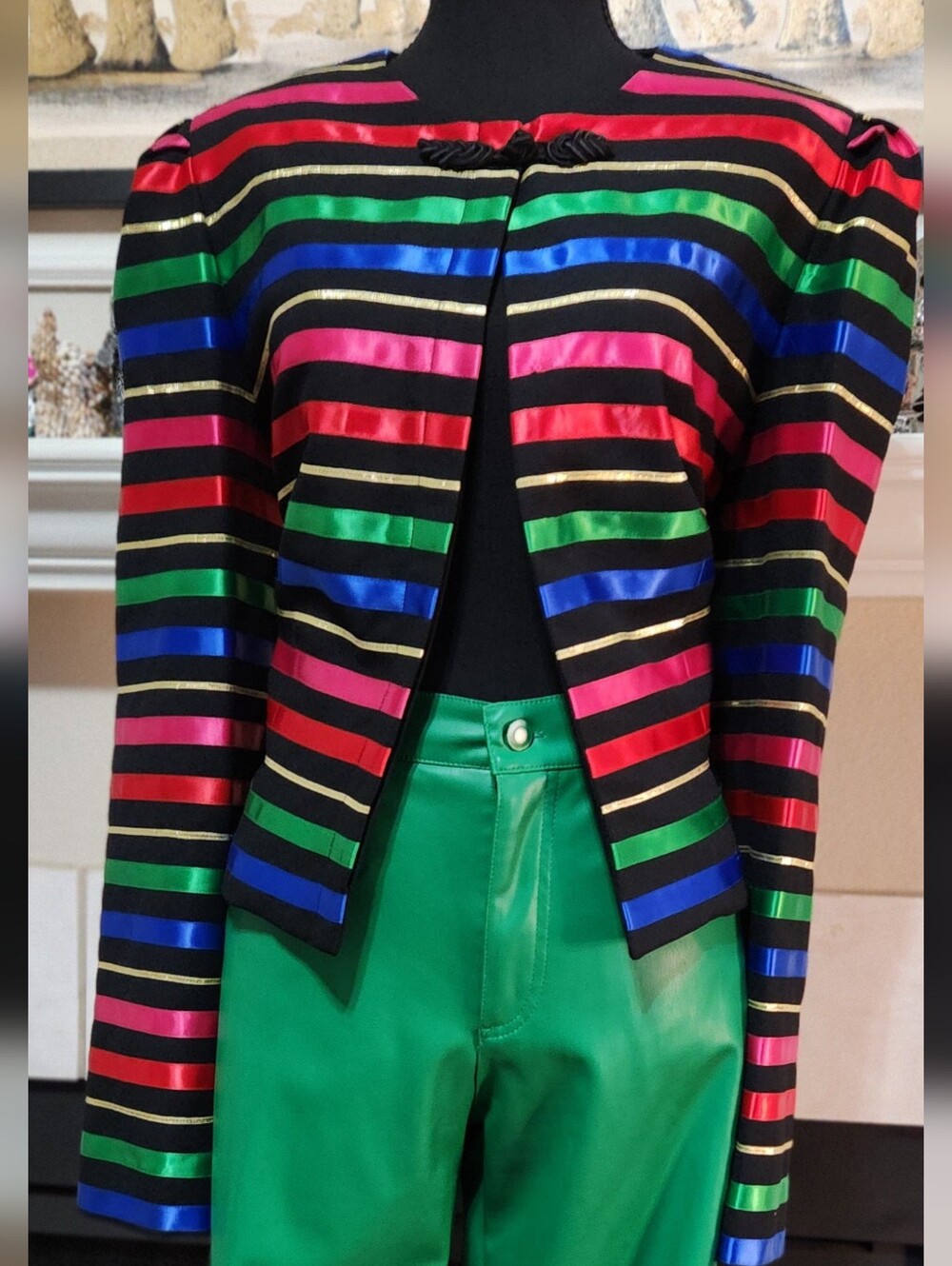 Vintage Striped Multicolor Jacket